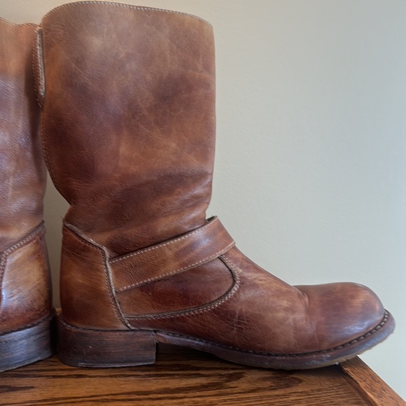 Bed Stu Women's Hustle Motorcycle Boot; Tan Rustic size 8 - Picture 8 of 9